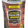 Decorating * | Ronseal Ultimate Fence Life Concentrate Treatment Dark Oak 5L From 950Mlltr