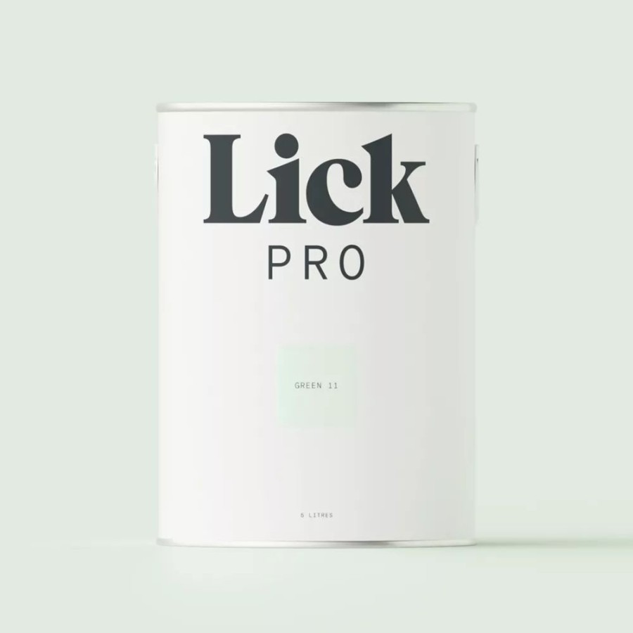 Decorating * | Lickpro Matt Green 11 Emulsion Paint 5Ltr