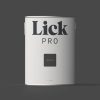 Decorating * | Lickpro Matt Black 02 Emulsion Paint 5Ltr