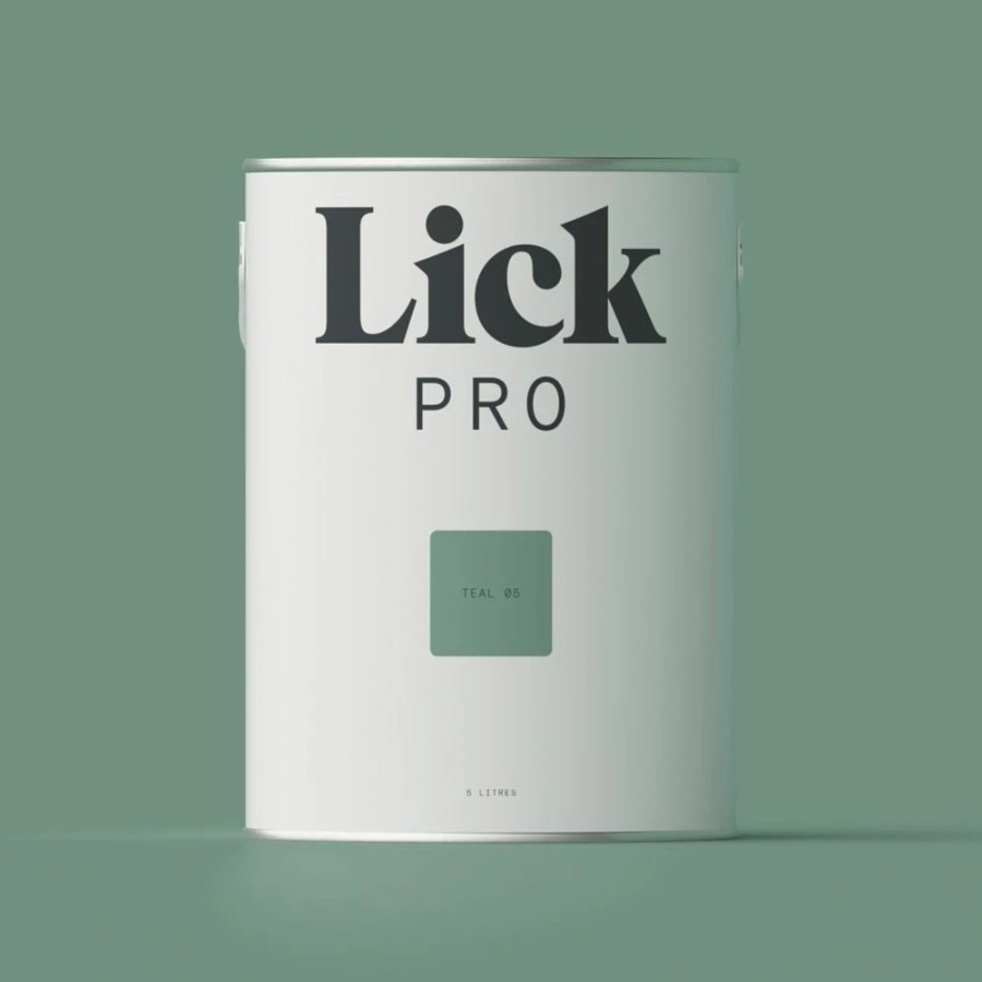 Decorating * | Lickpro Eggshell Teal 05 Emulsion Paint 5Ltr