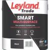 Decorating * | Leyland Trade Smart Eggshell Black Emulsion Multi-Surface Paint 2.5Ltr