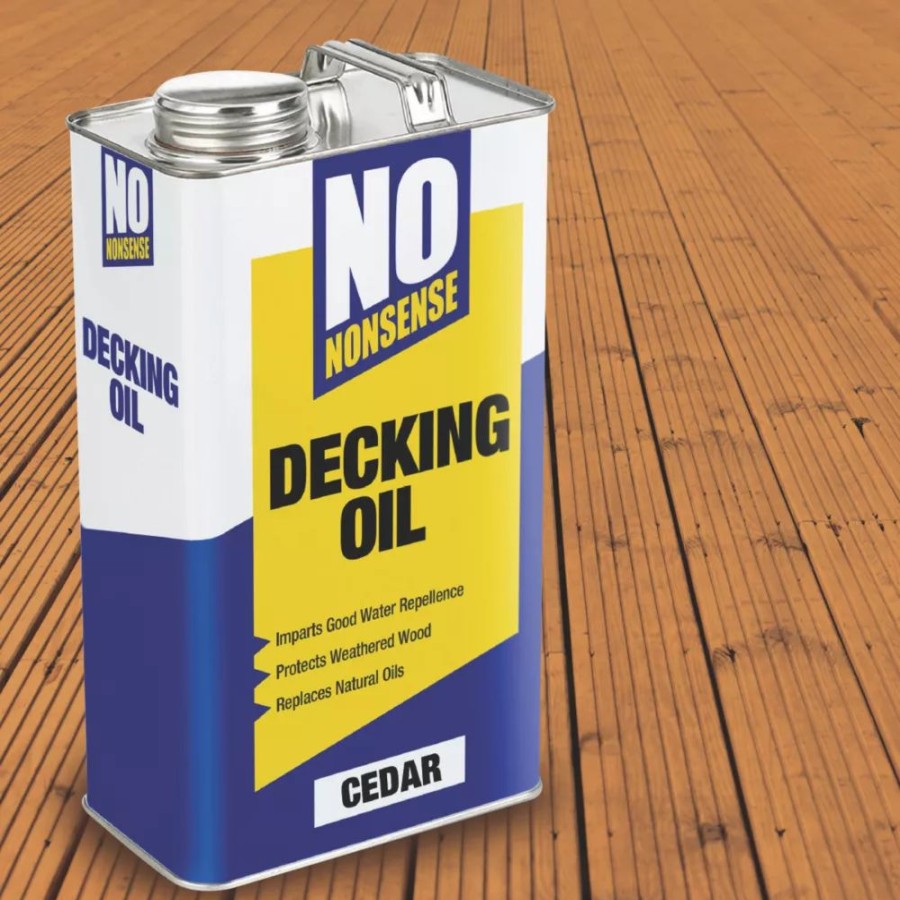 Decorating * | No Nonsense Decking Oil Cedar 5Ltr