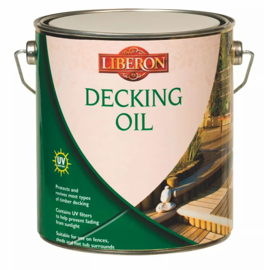 Decorating * | Liberon Decking Oil Teak 2.5Ltr