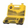 Drilling * | Dewalt Straight Shank Combination Drill Bit Set 100 Pieces