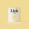 Decorating * | Lickpro Matt Yellow 08 Emulsion Paint 2.5Ltr