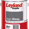 Decorating * | Leyland Trade High Gloss Black Trim Paint 2.5Ltr