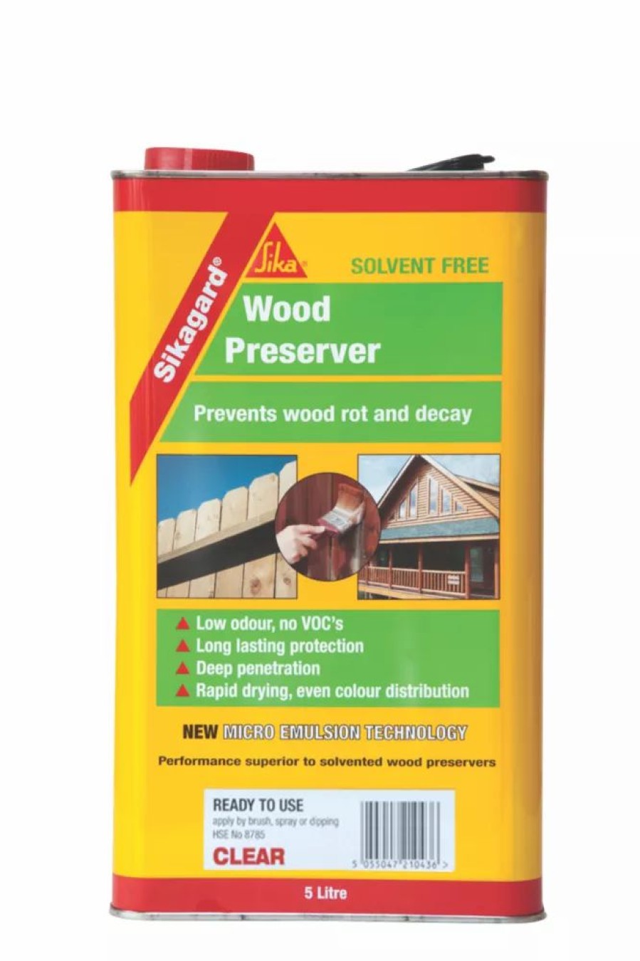 Decorating * | Sika Wood Preserver Clear 5Ltr