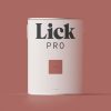 Decorating * | Lickpro Eggshell Red 04 Emulsion Paint 5Ltr