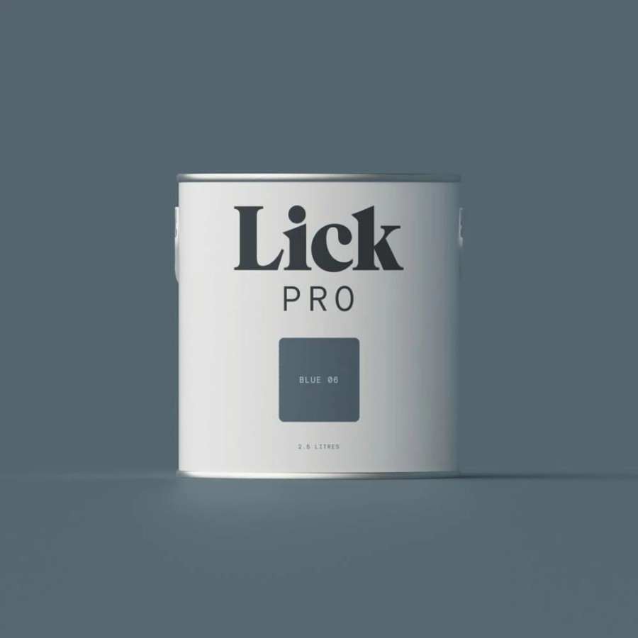 Decorating * | Lickpro Eggshell Blue 06 Emulsion Paint 2.5Ltr