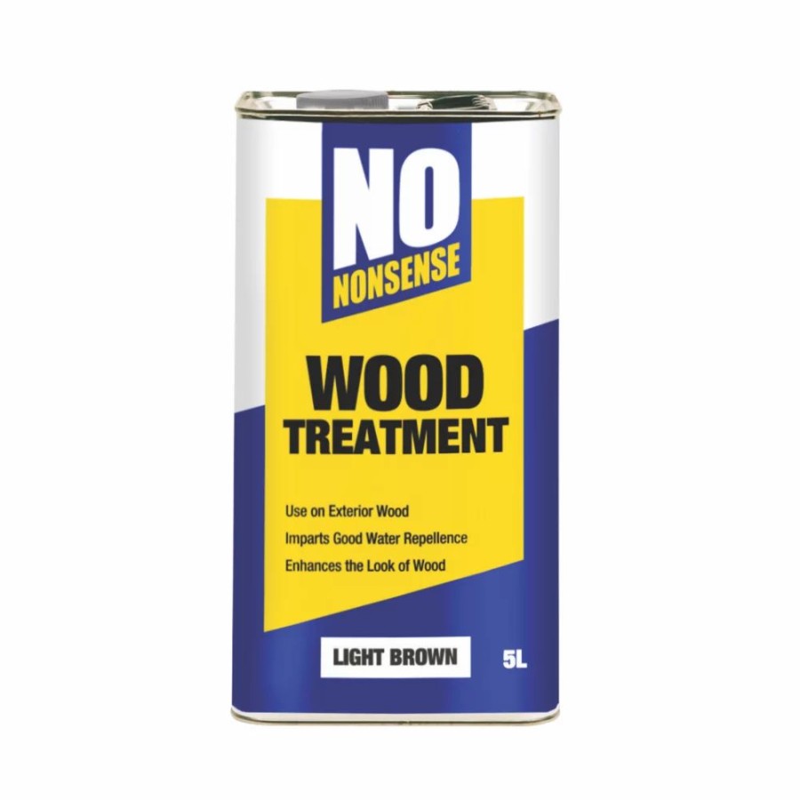 Decorating * | No Nonsense Wood Treatment Light Brown 5Ltr