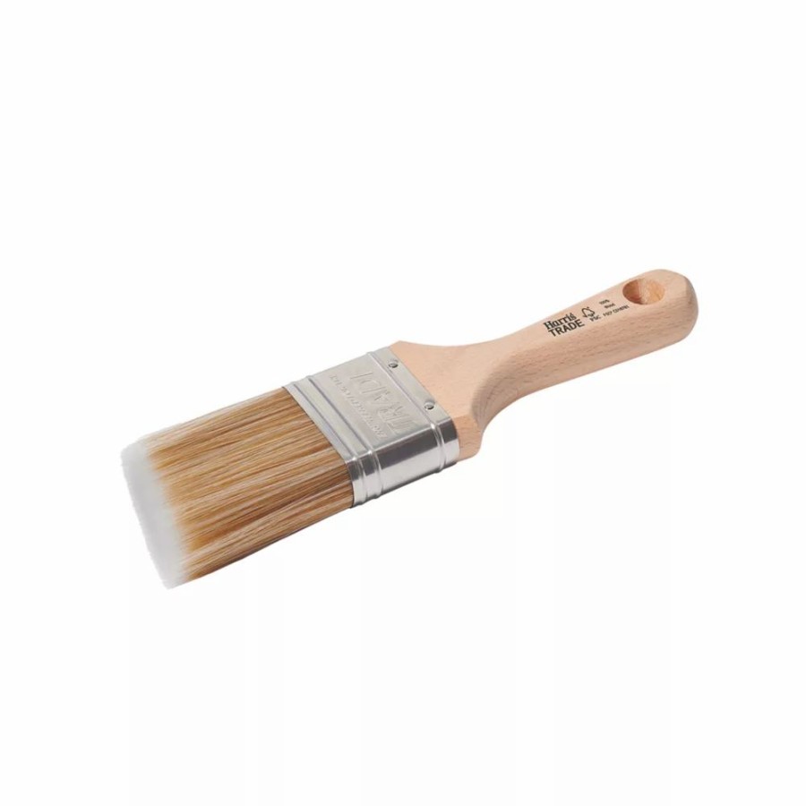 Decorating * | Harris Trade Short-Handled Cutting-In Paintbrush 2"