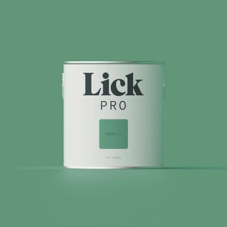 Decorating * | Lickpro Eggshell Green 17 Emulsion Paint 2.5Ltr