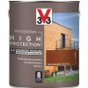 Decorating * | V33 High-Protection Exterior Woodstain Satin Mahogany 2.5Ltr