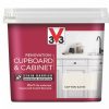 Decorating * | V33 Satin Cotton Off-White Trim Cabinet Paint 750Ml