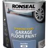 Decorating * | Ronseal Diamond Hard Garage Floor Paint Steel Blue 2.5Ltr