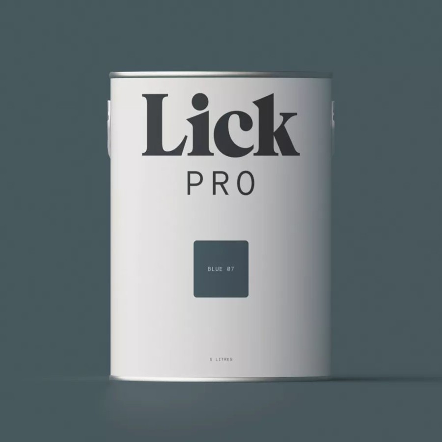 Decorating * | Lickpro Eggshell Blue 07 Emulsion Paint 5Ltr