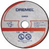 Angle Grinder Discs * | Dremel Dsm510 Metal/Plastic Compact Saw Cutting Wheel 3" (77Mm) X 2 X 11.1Mm 3 Pack