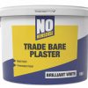 Decorating * | No Nonsense Bare Plaster Paint White 10Ltr