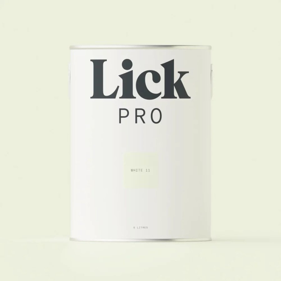 Decorating * | Lickpro Matt White 11 Emulsion Paint 5Ltr