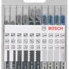 Cutting & Blades * | Bosch X-Pro 2.607.010.630 Multi-Material Basic Jigsaw Blade Set 10 Piece Set