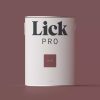 Decorating * | Lickpro Eggshell Red 06 Emulsion Paint 5Ltr