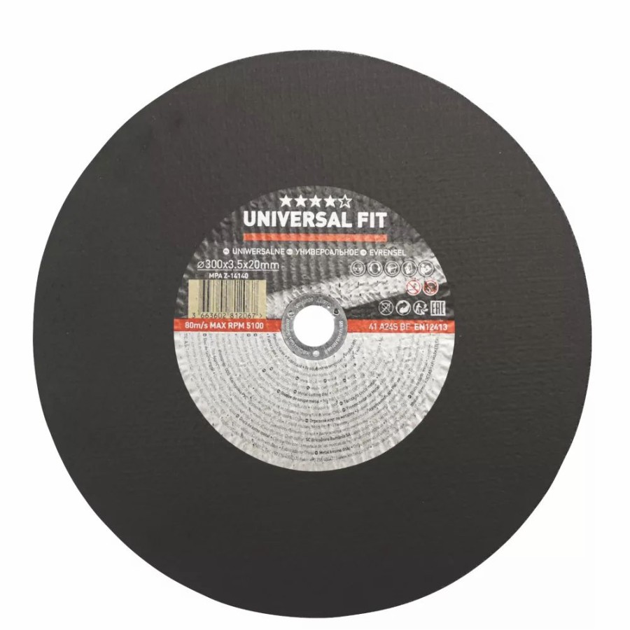 Angle Grinder Discs * | Essentials Metal Metal Cutting Disc 12" (300Mm) X 3.5 X 20Mm