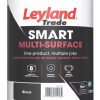 Decorating * | Leyland Trade Smart Eggshell Black Emulsion Multi-Surface Paint 750Ml