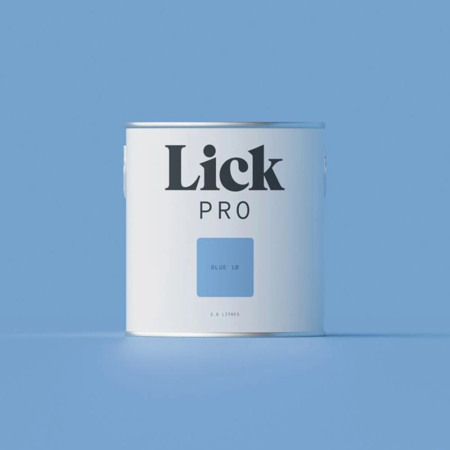 Decorating * | Lickpro Eggshell Blue 10 Emulsion Paint 2.5Ltr