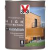 Decorating * | V33 High-Protection Exterior Woodstain Satin Golden Oak 2.5Ltr