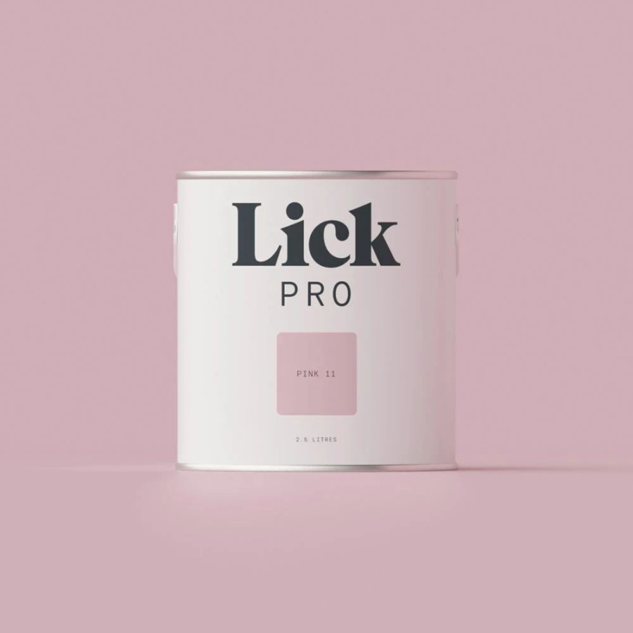 Decorating * | Lickpro Eggshell Pink 11 Emulsion Paint 2.5Ltr