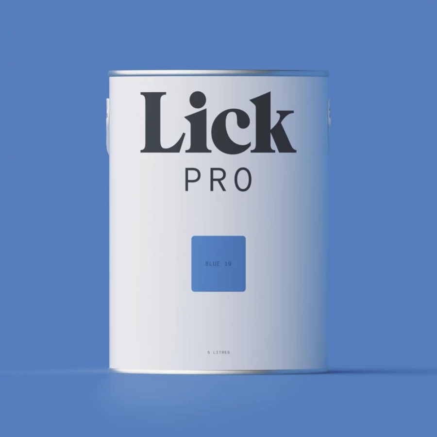 Decorating * | Lickpro Eggshell Blue 19 Emulsion Paint 5Ltr