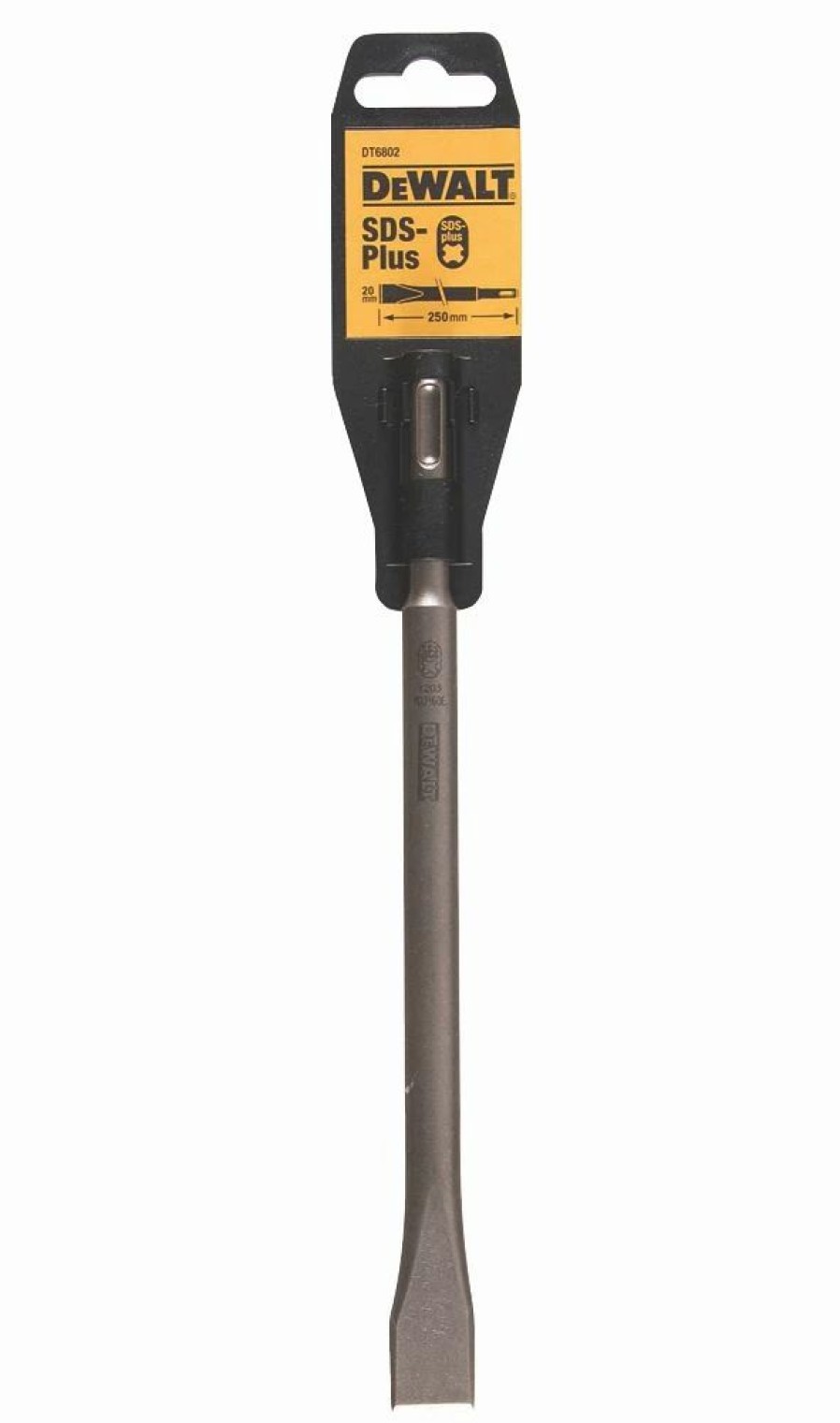 Drilling * | Dewalt Sds Plus Shank Flat Chisel 20 X 250Mm