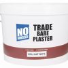 Decorating * | No Nonsense Trade Bare Plaster Paint Brilliant White 10Ltr