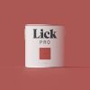 Decorating * | Lickpro Eggshell Red 05 Emulsion Paint 2.5Ltr