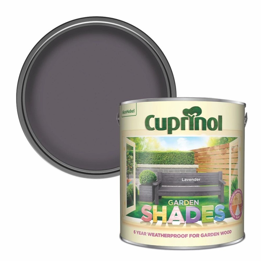 Decorating * | Cuprinol Garden Shades Wood Paint Matt Lavender 2.5Ltr