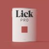 Decorating * | Lickpro Matt Red 05 Emulsion Paint 5Ltr