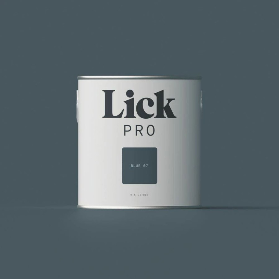 Decorating * | Lickpro Eggshell Blue 07 Emulsion Paint 2.5Ltr