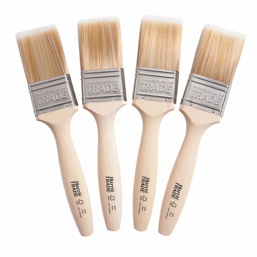 Decorating * | Harris Trade Fine-Tip Brushes 2" 4 Pack