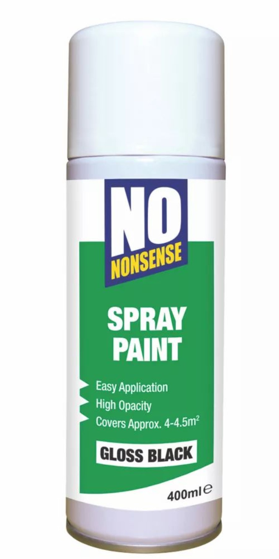 Decorating * | No Nonsense Spray Paint Gloss Black 400Ml