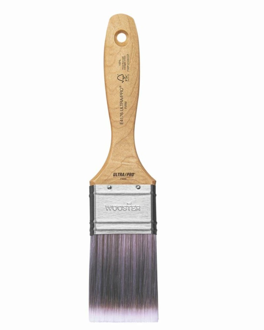 Decorating * | Wooster Ultra Pro Firm Flat Varnish Paint Brush 2"