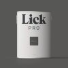 Decorating * | Lickpro Matt Black 03 Emulsion Paint 5Ltr