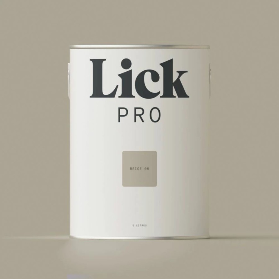 Decorating * | Lickpro Eggshell Beige 06 Emulsion Paint 5Ltr