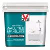 Decorating * | V33 Satin Soft Grey Acrylic Wall Tile & Panelling Paint 750Ml