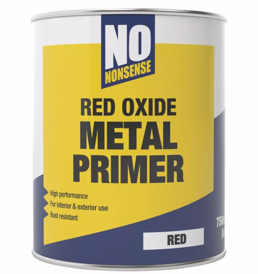 Decorating * | No Nonsense Red Oxide Metal Primer & Undercoat 750Ml