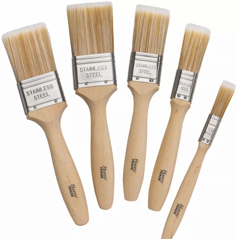 Decorating * | Harris Trade Fine-Tip Brush Set 5 Pieces