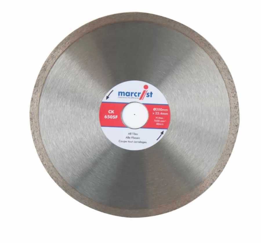 Cutting & Blades * | Marcrist Ck650Sf Multi-Material Diamond Blade 200 X 25.4Mm