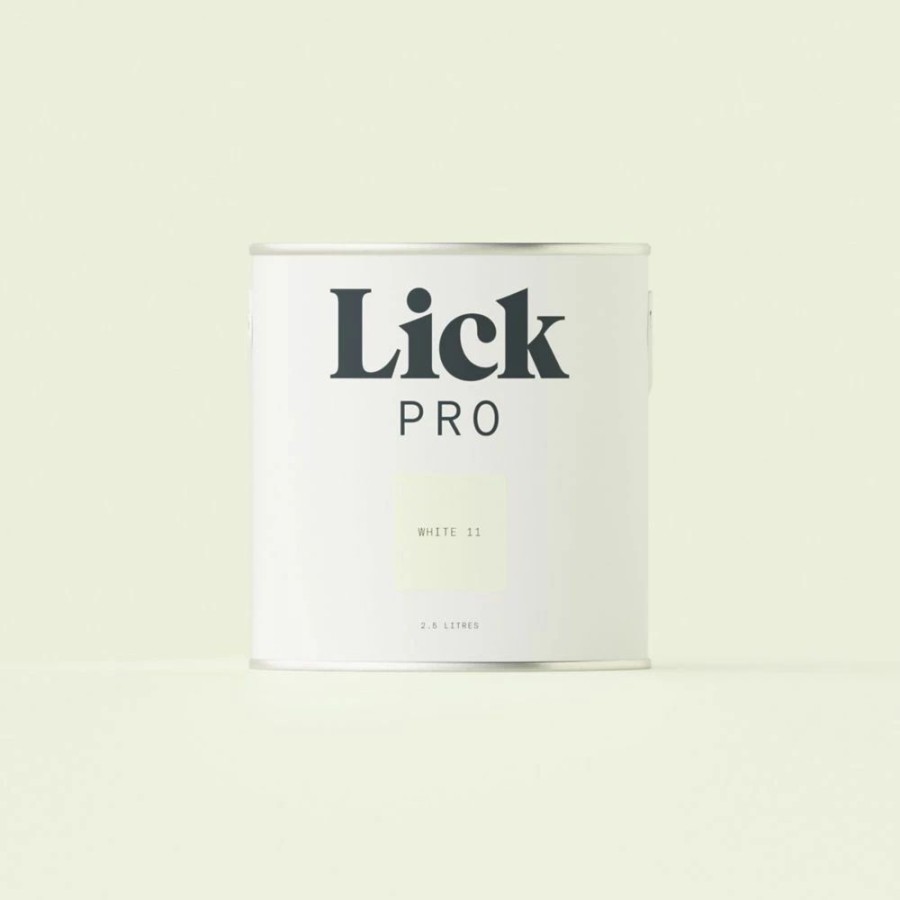 Decorating * | Lickpro Matt White 11 Emulsion Paint 2.5Ltr