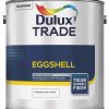 Decorating * | Dulux Trade Eggshell Pure Brilliant White Trim Solvent-Based Paint 2.5Ltr