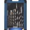 Drilling * | Erbauer Straight Shank Mixed Drill Bit Set 50 Pieces