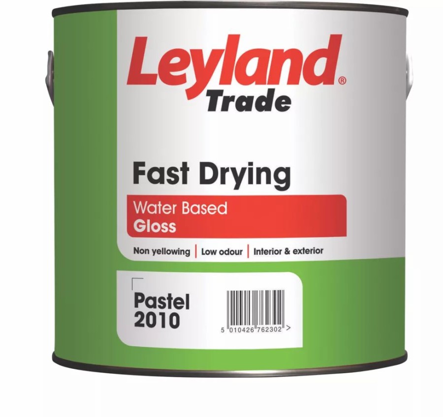 Decorating * | Leyland Trade Gloss Brilliant White Trim Fast-Drying Paint 750Ml